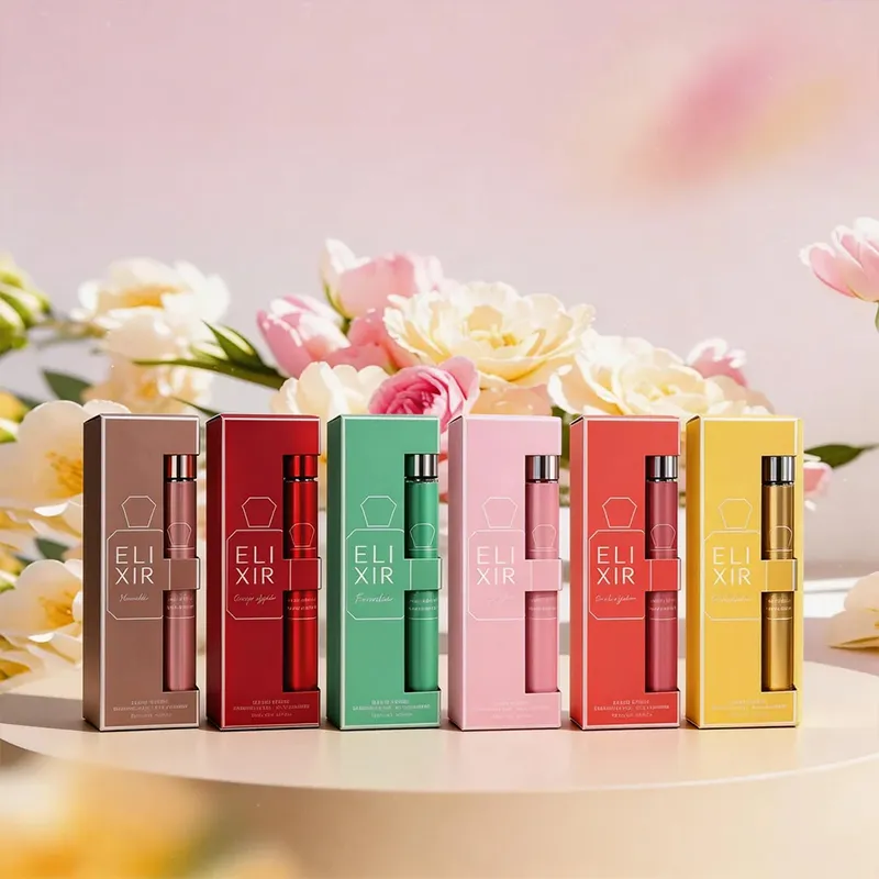 Women's 6 Piece Set Travel Perfume 35ml 1.18oz Perfume For Her PDQ Sweet Gourmand & Floral Fragrances Long Lasting For Party Night Out & Daily Wear Perfect Gift For Girlfriend, Best Friend, Mother