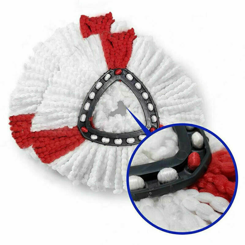 6 PACK For Vileda Turbo Refill Microfibre Mop Set, Spin Mop Head Replacement UK — foto 6
