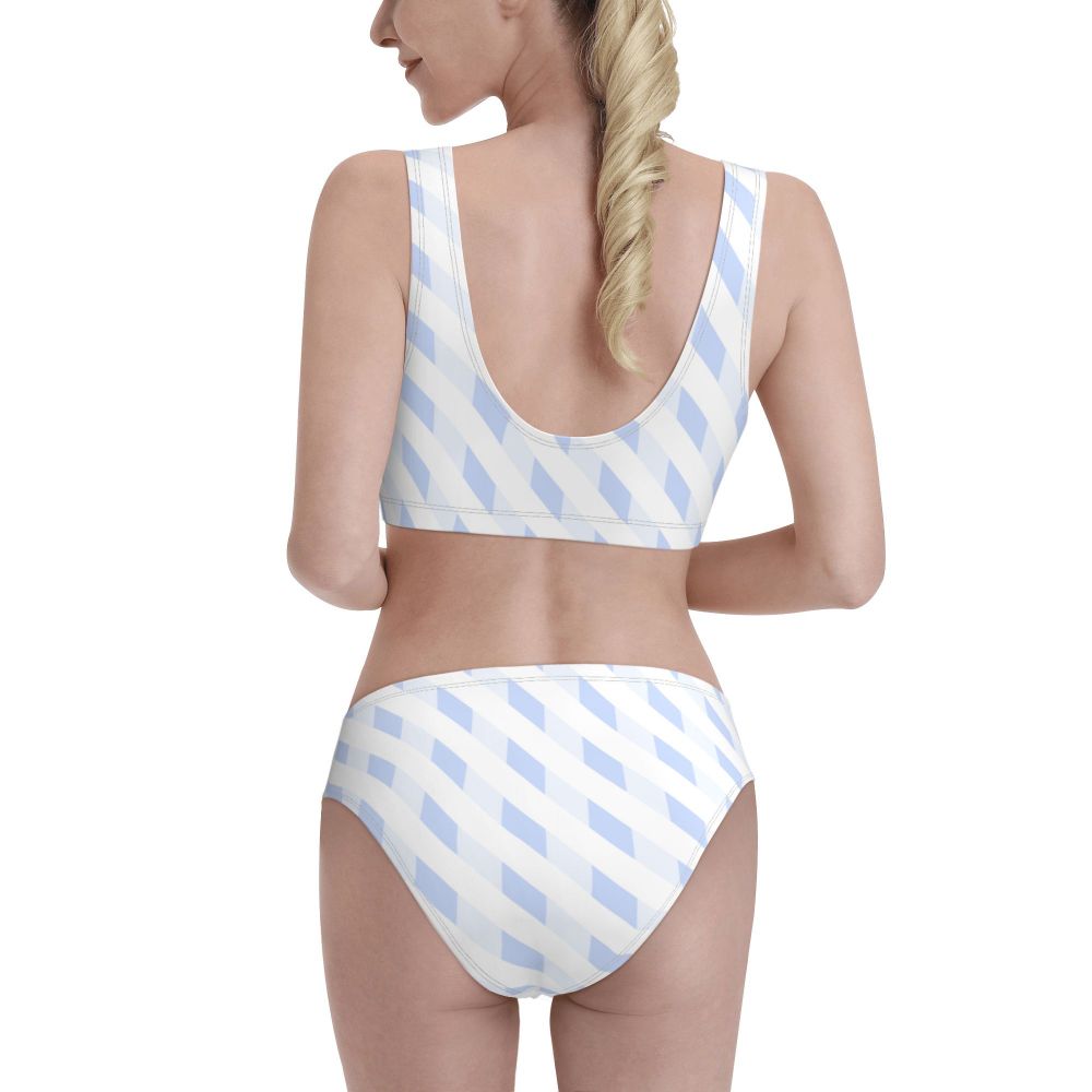 Soft And Smooth Split Sports Swimsuit - Image 3