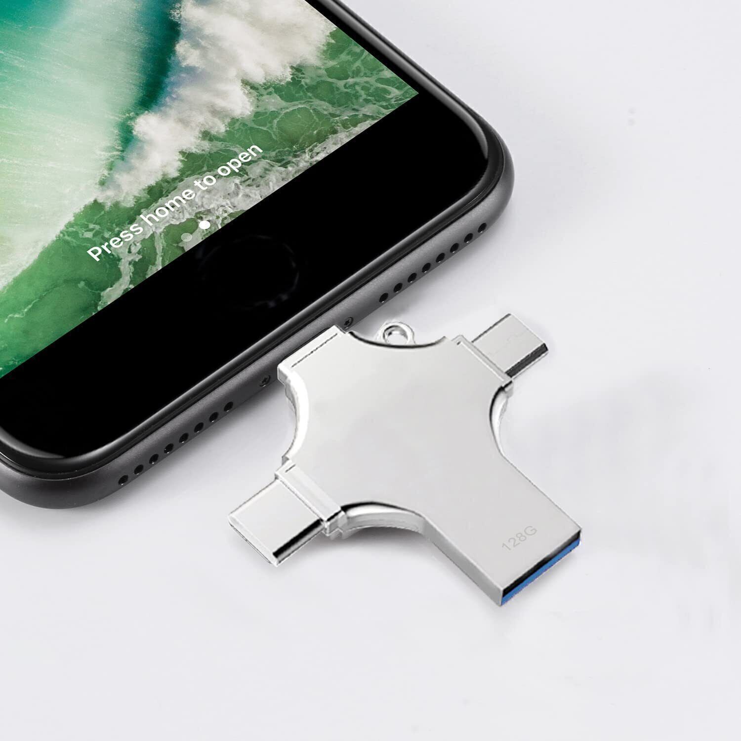 2TB 4in1 Drive Photo Storage Stick OTG For Android PC