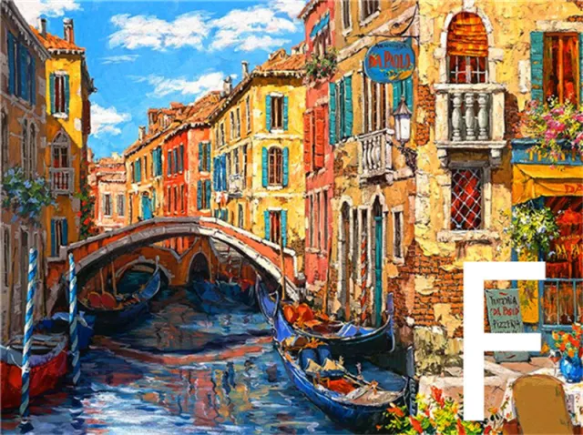Venice City Diamond Painting Mosaic Picture, Landscape Embroidery - Shop at LoveMi
