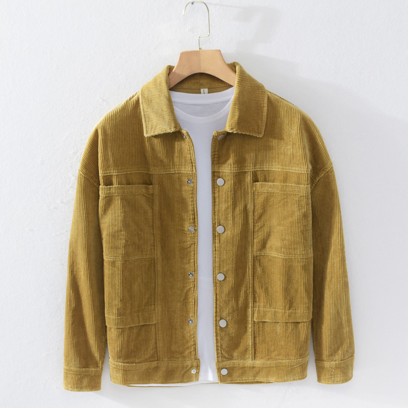 Thick Casual Corduroy Long Sleeve Jacket
