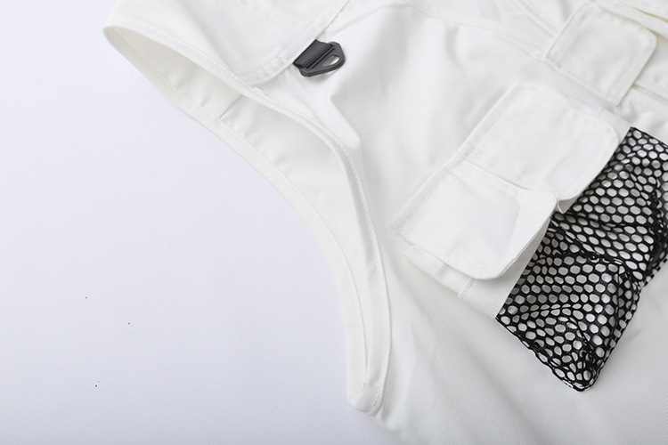 Solid Color Multi-pocket Tooling Vest