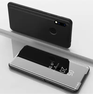 Mobile Phone Shell Plating Mirror Cover Leather Case
