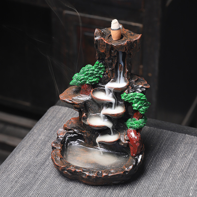 Creative Home Furnishings Flowing Water Resin Crafts