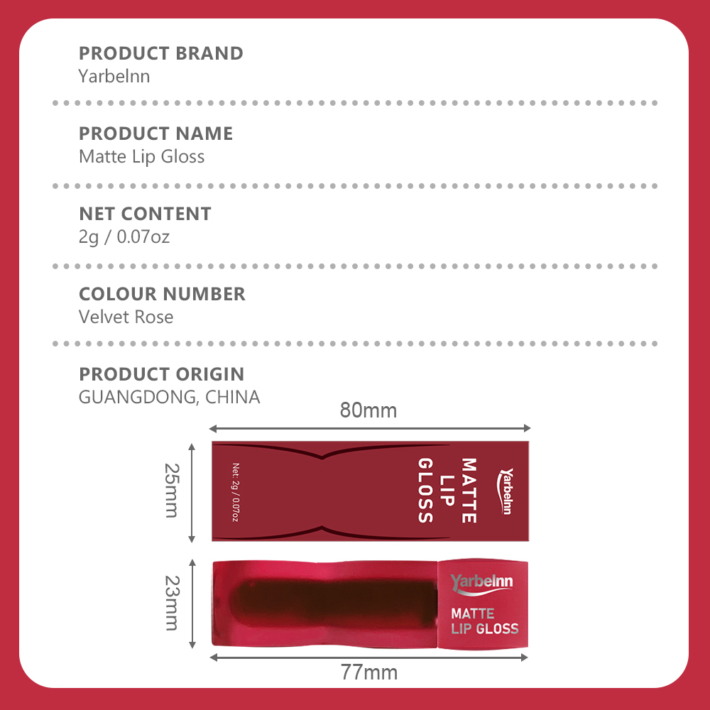 Cloud Velvet Soft Mist Nourishing Lip Mud, Low Saturation Matte Lip Tint, High Pigment Brightening Skin Tone Natural Versatile Lip Makeup, 2g