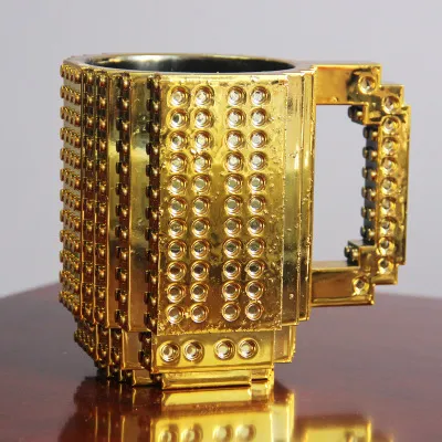 DIY Block Puzzle Mug Gold - Shop at LoveMi