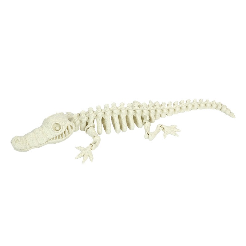 Articulated Prehistoric Skeleton Display Figure