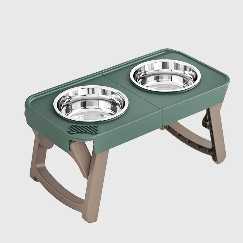 Folding Bowl For Eating High Feet Pets