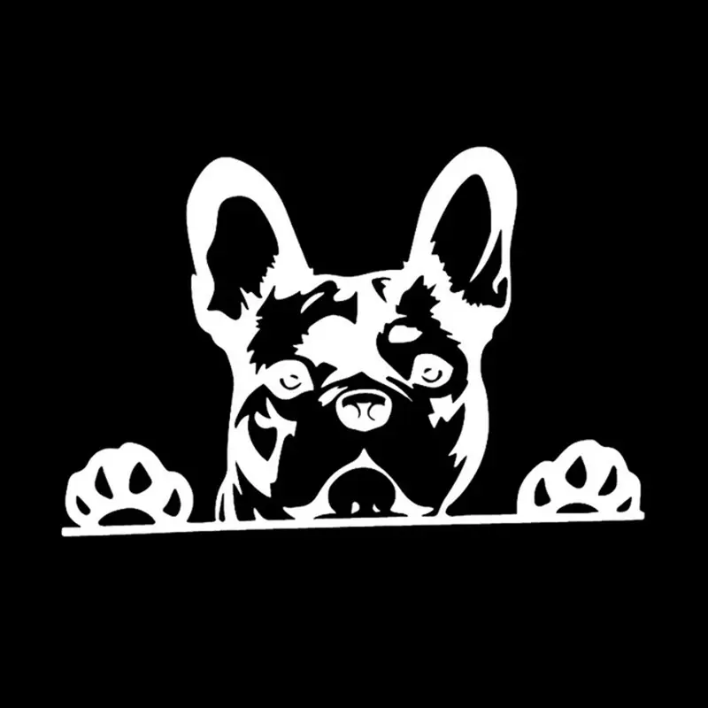 Car Sticker Dog Pattern Animal Reflective Rear