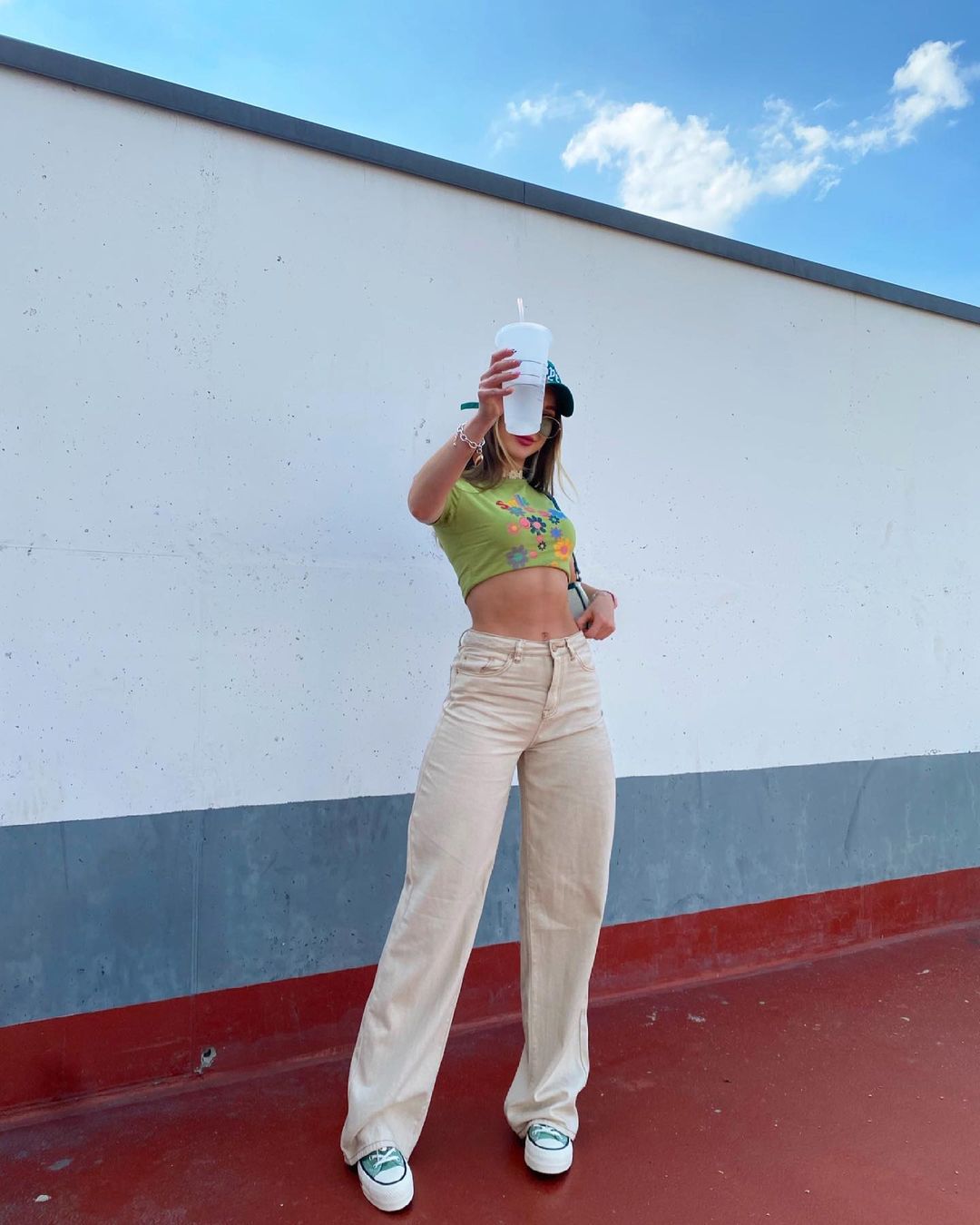 Slim Slimming Casual Mopping Khaki Straight-leg Pants