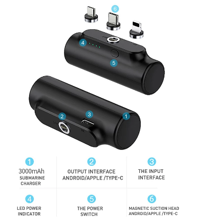 Powerbank 3000 mAh - Miniatyr 5