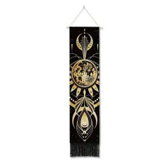 Seven Chakras Series Decorative Cloth Tapestry Bohemian Style Tassel Painting Living Room - 3Color - View 1