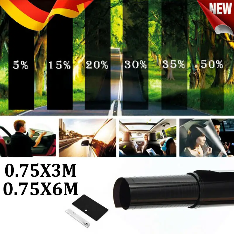 Heat Shrinkable Car Window Tinting Film Solar