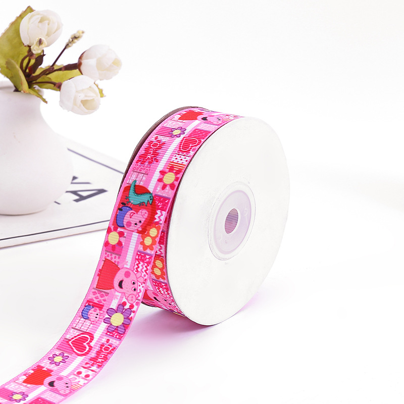 Title 2, Colorful Cartoon Printed Polyester Ribbon Thread