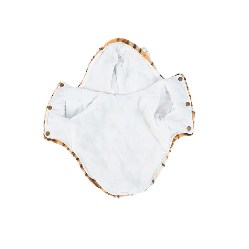 Pet Clothes Tiger Grain Into A New Year's Eve Outfit