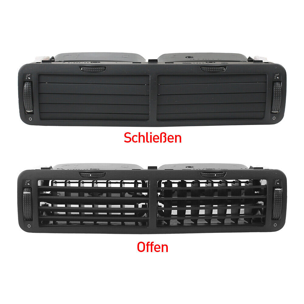 Car Center Dashboard AC Air Vent Outlet Grille Panel OE 3B0819728 Black