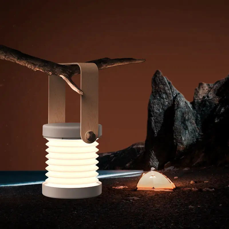 Foldable Touch Dimmable Reading LED Night Light Portable Lantern