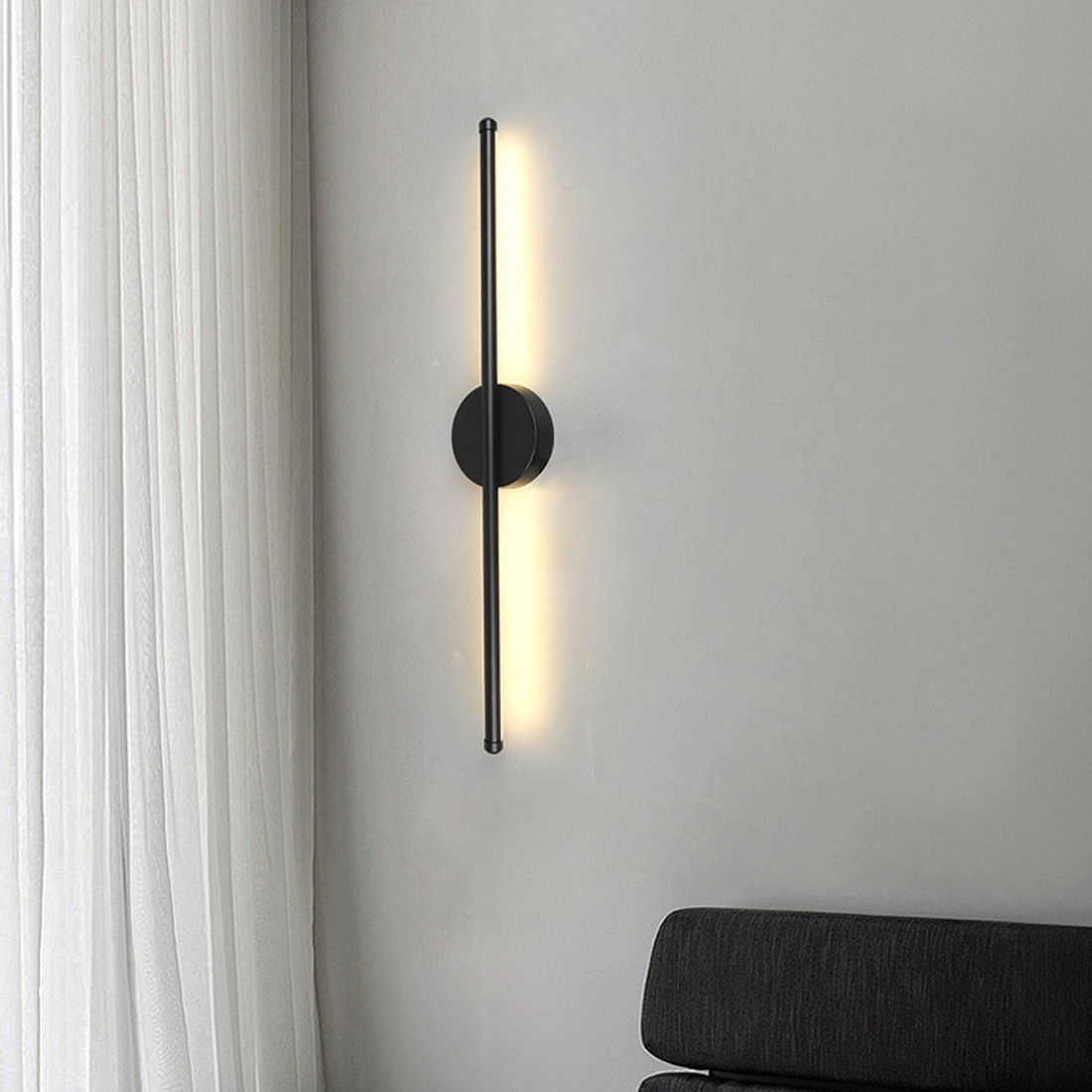 NEW Long Decor Light Sconce Dimable Strip Exterior LED Wall UK — image 6