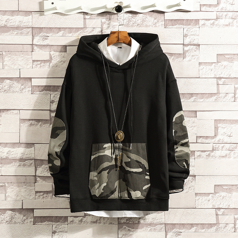 Title 3, Herren-Freizeitjacke mit Camouflage-Kapuzenpull...