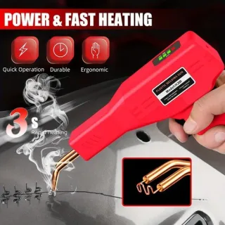 Hot Stapler Car Bumper Fender Welding Welder Gun Plastic Kit Repair With Staples