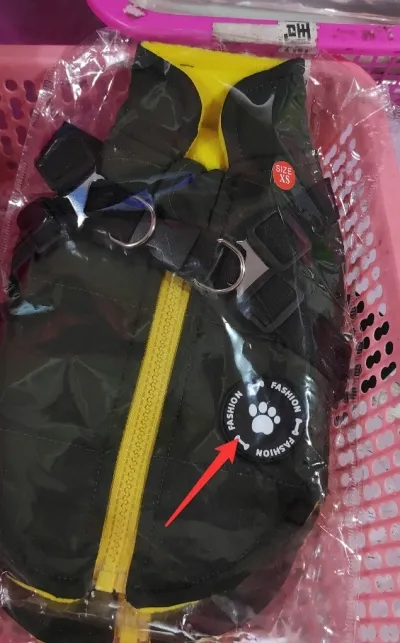 Dog zipper jacket Green - Shop at LoveMi