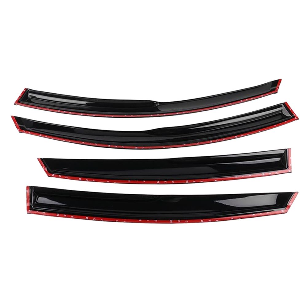 Fit 18-23 Accord Sedan MUG Style Window Visors Rain Sun Guard Deflector