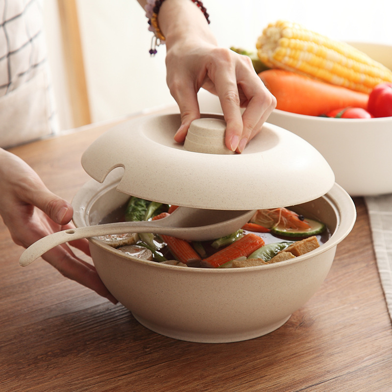 Title 8, Large soup bowl with lid