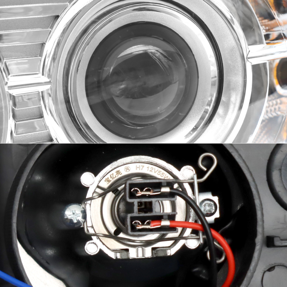 Chrome Headlights Assembly Compatible With 2008-2018 Peterbilt 388 389 Passenger Side