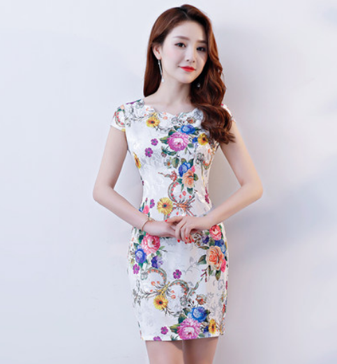Cheongsam Dress Summer 19Styles M - Shop at LoveMi