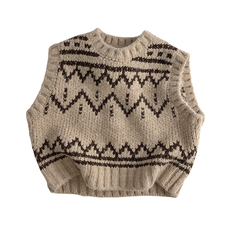 Title 4, Vest Western Style Baby Boy And Baby Girl Knitt...