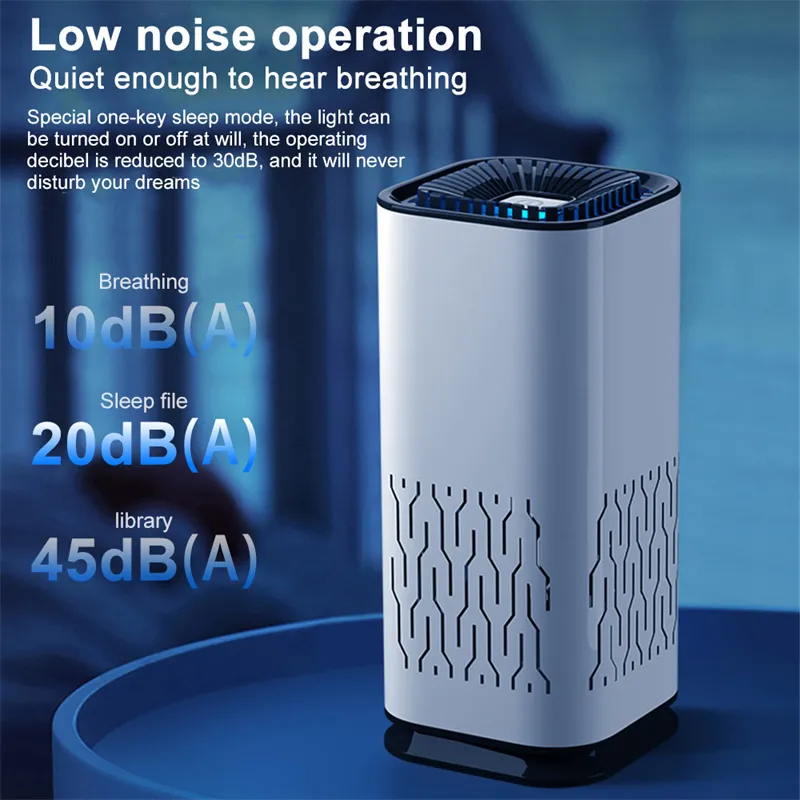Car Air Purifier Portable Negative Ion Generator Remove Formaldehyde Dust Smoke Air Freshen Washer For Home Car – image 6