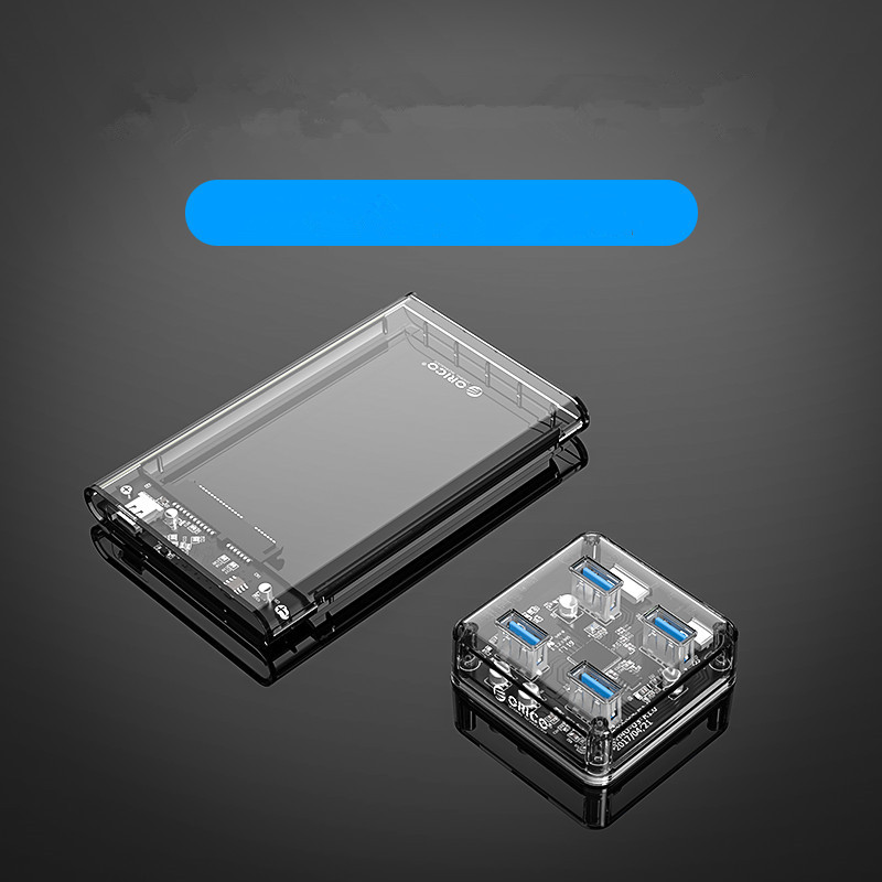 ORICO 2139C3 2.5" Transparent Hard Drive Enclosure | Shop Now on CyberRigStore.com