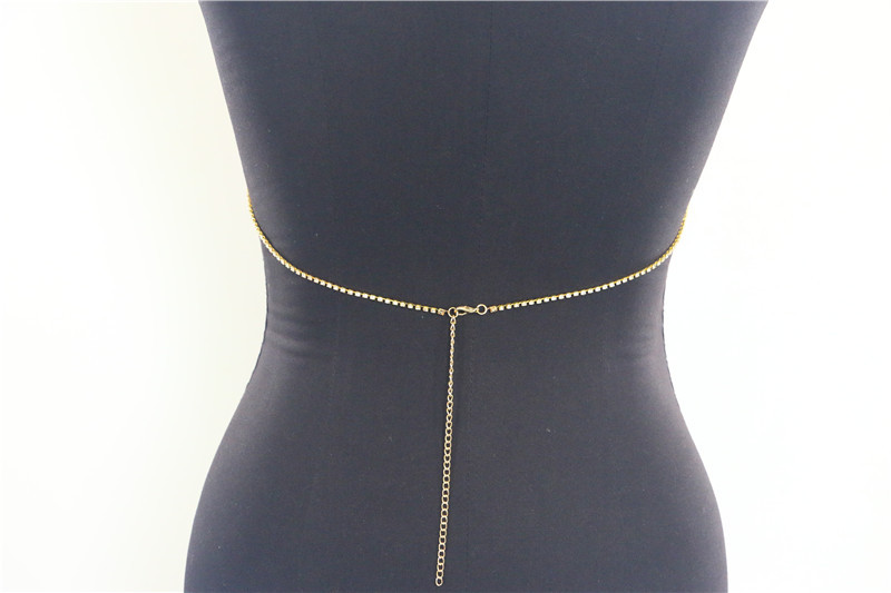 Title 3, Ladies Single Row Diamond Chain Halter Neck Ves...