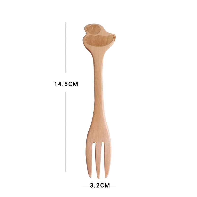 Title 10, Cartoon wooden spoon and fork boxed