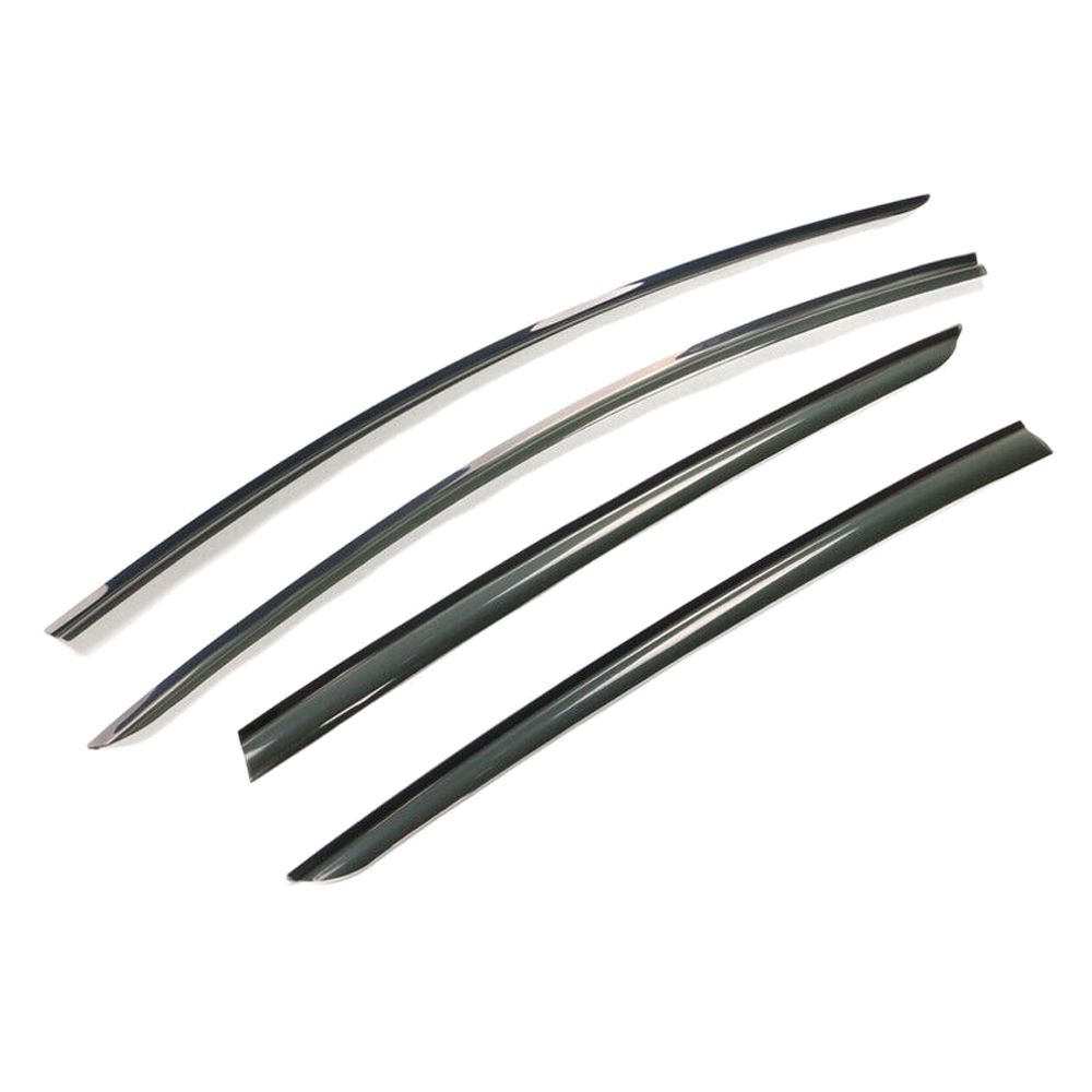 Fits 17-23 Tesla Model 3 Smoke Acrylic Window Visors Sun Rain Deflectors 4PCS — foto 4