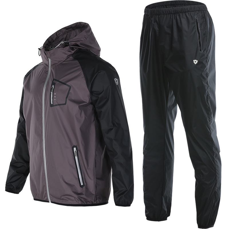 Heavy Sweat Suit Men's Fitness Sports Suit Sweating Weight Loss Sweating Healthy