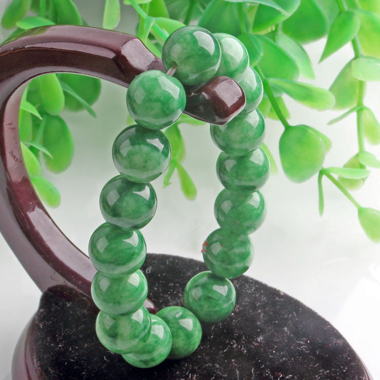 Title 7, Dry Green Bracelet Cold Jade Necklace