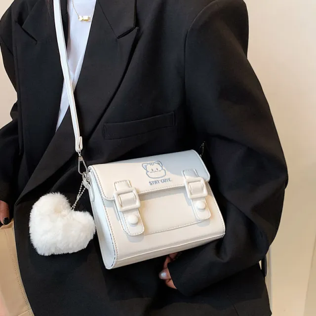 French Niche Design Small Bag With One Shoulder White - Shop at LoveMi