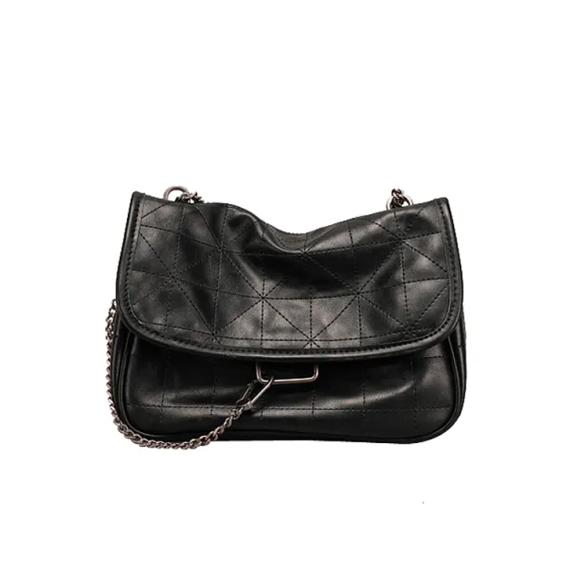 Light Luxury Niche Design Crossbody Shoulder Bag Black - Shop at LoveMi
