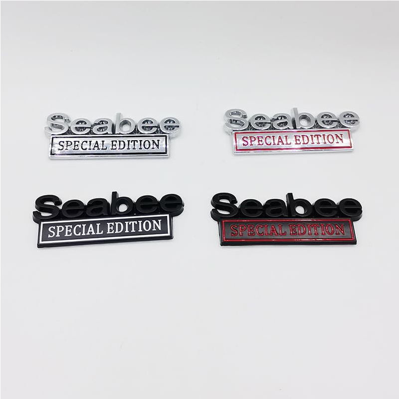 2pack Seabee Special Edition Emblems, Seabee Emblem 3D Badge Decal Car Truck SUV,Refrigerator Sticker,Window Display Stickers,Bicycles, Laptops, Fridges