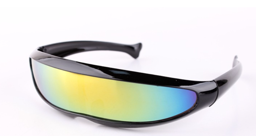 Title 13, X Men Fish Shaped Laser Glasses Mercury Lens