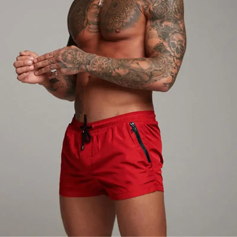 Quick-drying Men's Running Pants Summer Double Casual