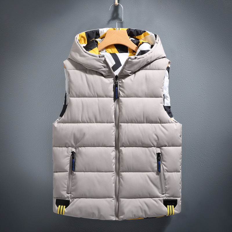 Title 2, Vest Youth Popular Double-sided Wear Hooded Wai...