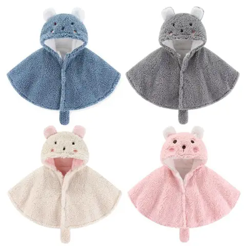 Cartoon Super Cute Boys and Girls Capes Baby Children's