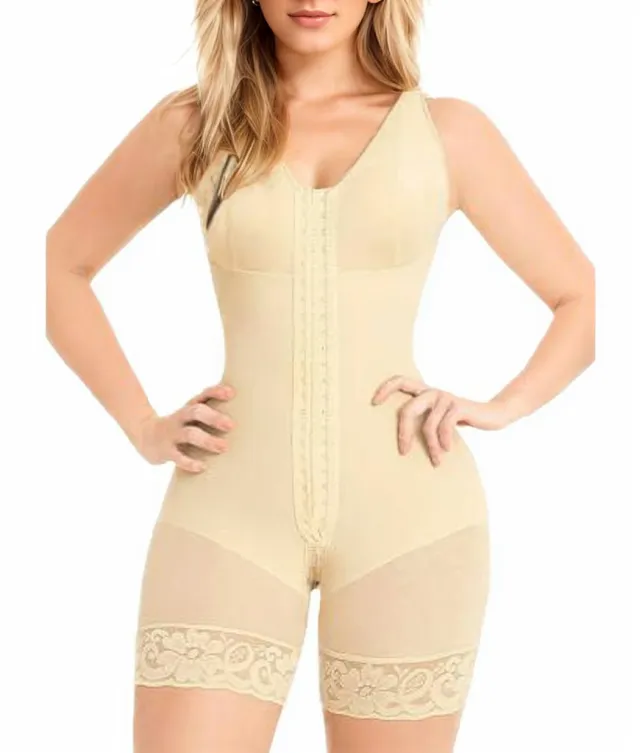 Fajas Colombiana Shapewear For Women Tummy Control Post Surgery Full Body Shaper Butt Lifter With Zipper Crotch Skimsbodysuits Elegant Bodysuit Faj... Geige - Shop at LoveMi