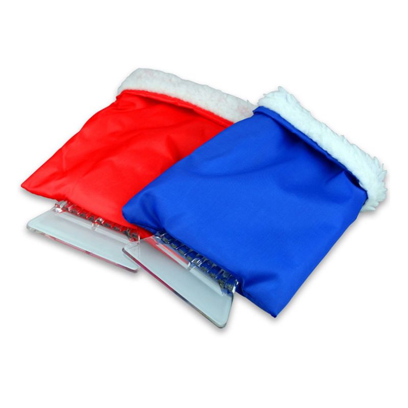 Winter Car Warmth And Snow Removal Defrosting And Deicing Shovel Gloves
