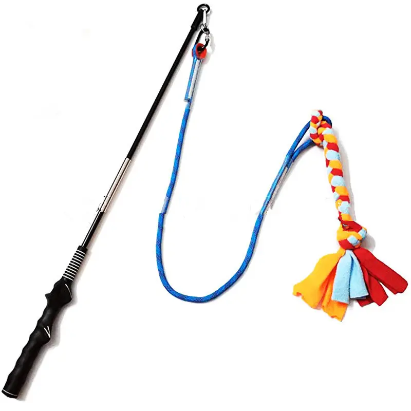 The New Pet Dog Teaser Rod Bite