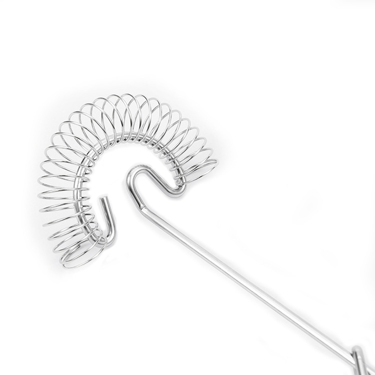 Stainless Steel Manual Egg Beater Spring Coil Egg Beater