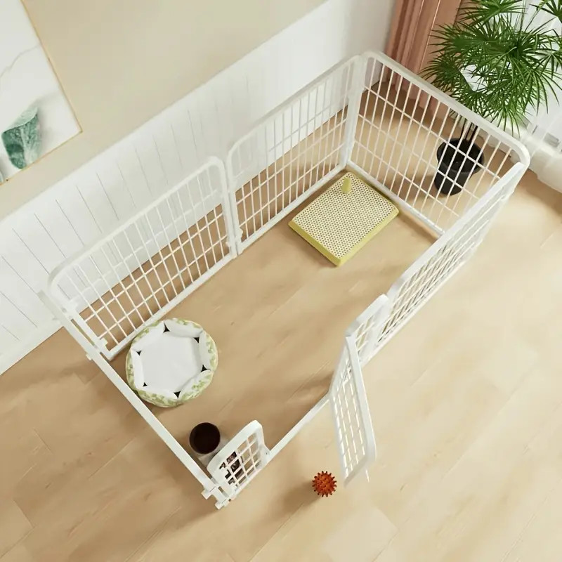 6Panel Dog Pet Puppy Playpen Metal Indoor Outdoor Fence For Small Medium — image 9